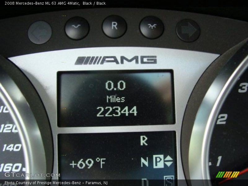 Black / Black 2008 Mercedes-Benz ML 63 AMG 4Matic