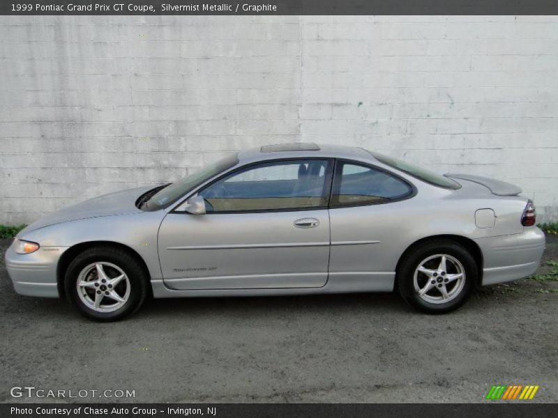 Silvermist Metallic / Graphite 1999 Pontiac Grand Prix GT Coupe