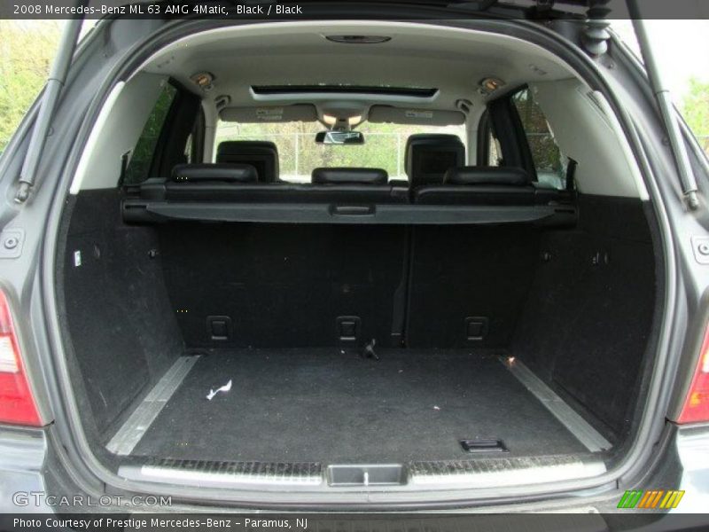 Black / Black 2008 Mercedes-Benz ML 63 AMG 4Matic