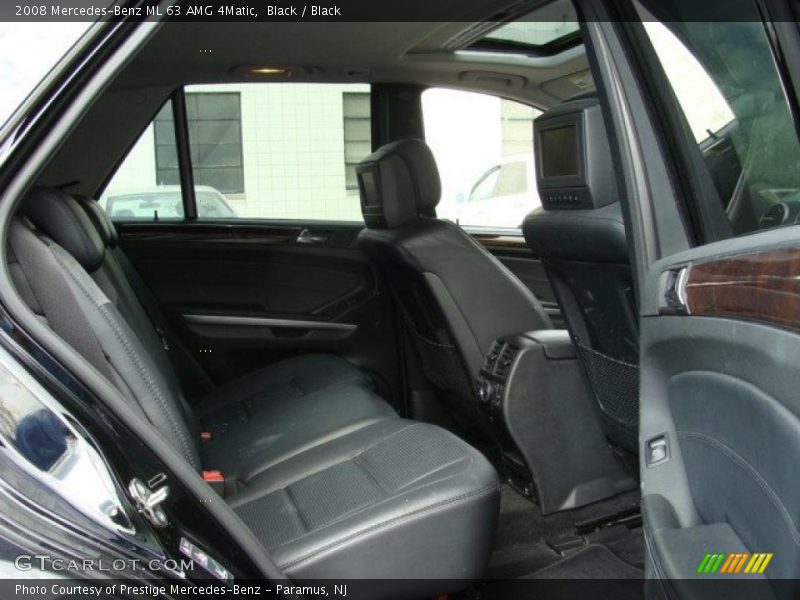 Black / Black 2008 Mercedes-Benz ML 63 AMG 4Matic