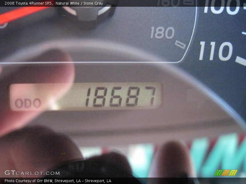 Natural White / Stone Gray 2008 Toyota 4Runner SR5