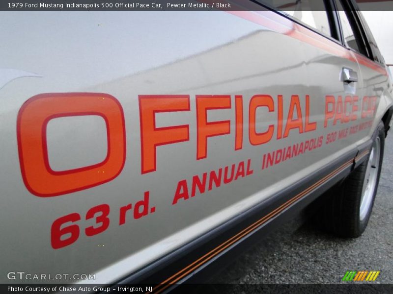 Pewter Metallic / Black 1979 Ford Mustang Indianapolis 500 Official Pace Car