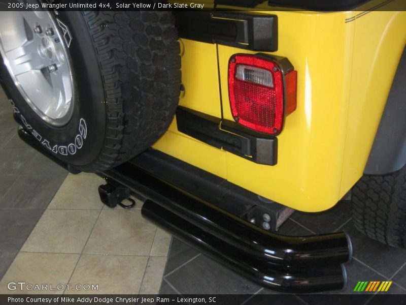 Solar Yellow / Dark Slate Gray 2005 Jeep Wrangler Unlimited 4x4