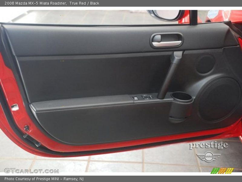 True Red / Black 2008 Mazda MX-5 Miata Roadster