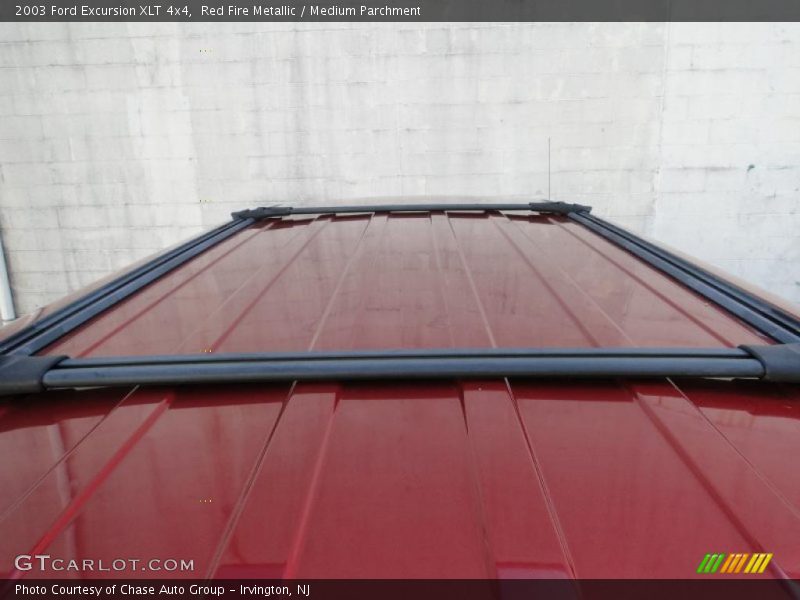 Red Fire Metallic / Medium Parchment 2003 Ford Excursion XLT 4x4
