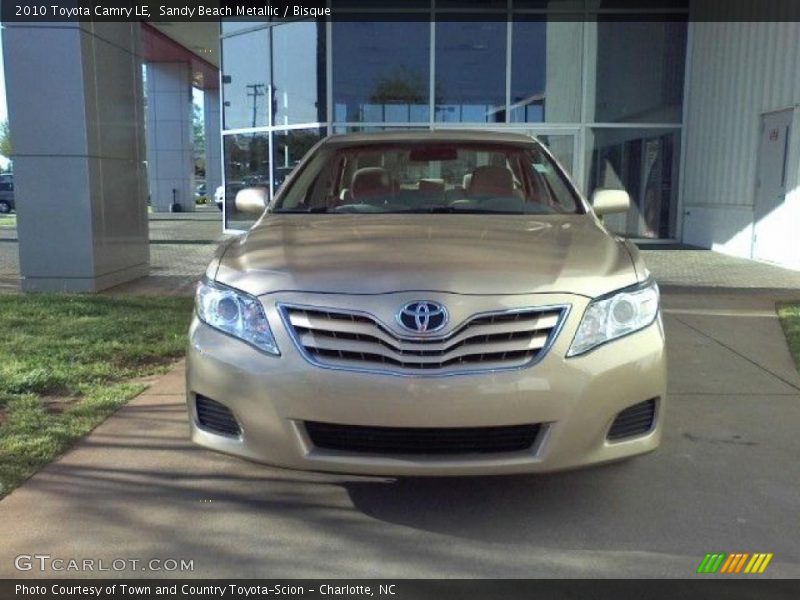 Sandy Beach Metallic / Bisque 2010 Toyota Camry LE