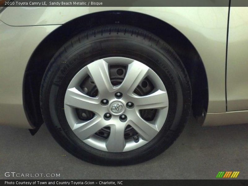 Sandy Beach Metallic / Bisque 2010 Toyota Camry LE
