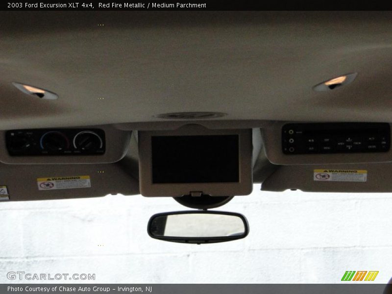Red Fire Metallic / Medium Parchment 2003 Ford Excursion XLT 4x4
