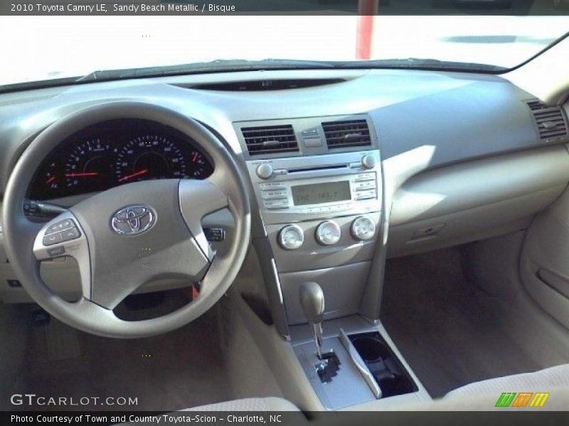 Sandy Beach Metallic / Bisque 2010 Toyota Camry LE