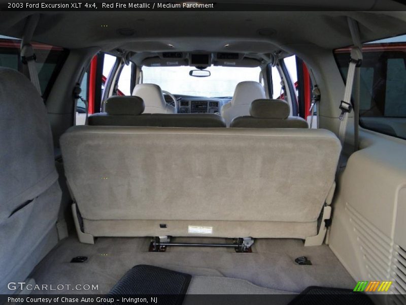 Red Fire Metallic / Medium Parchment 2003 Ford Excursion XLT 4x4