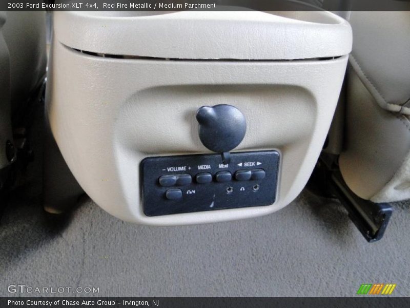 Red Fire Metallic / Medium Parchment 2003 Ford Excursion XLT 4x4