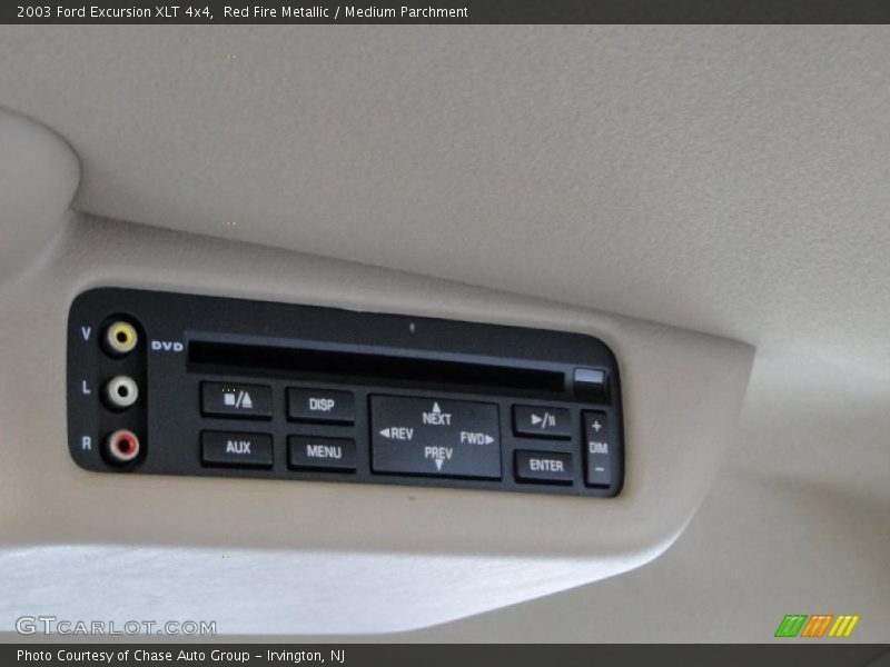 Red Fire Metallic / Medium Parchment 2003 Ford Excursion XLT 4x4