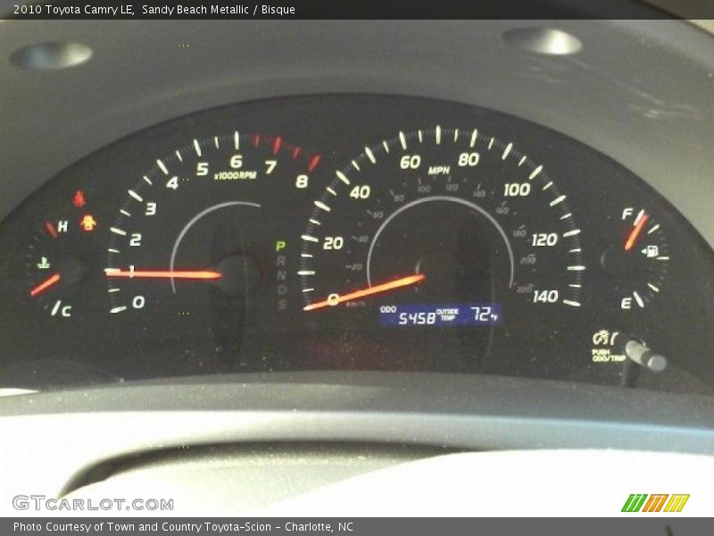 Sandy Beach Metallic / Bisque 2010 Toyota Camry LE