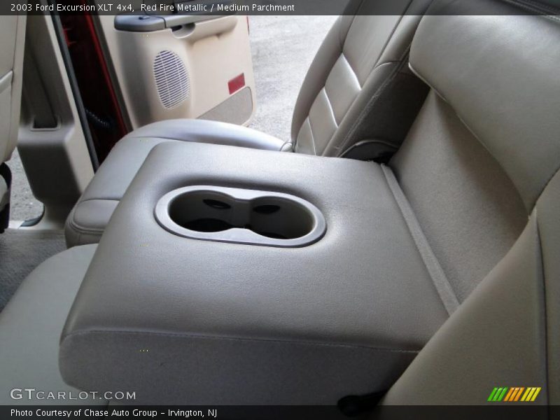 Red Fire Metallic / Medium Parchment 2003 Ford Excursion XLT 4x4