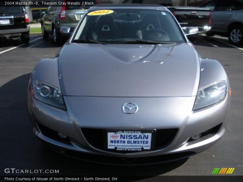 Titanium Gray Metallic / Black 2004 Mazda RX-8