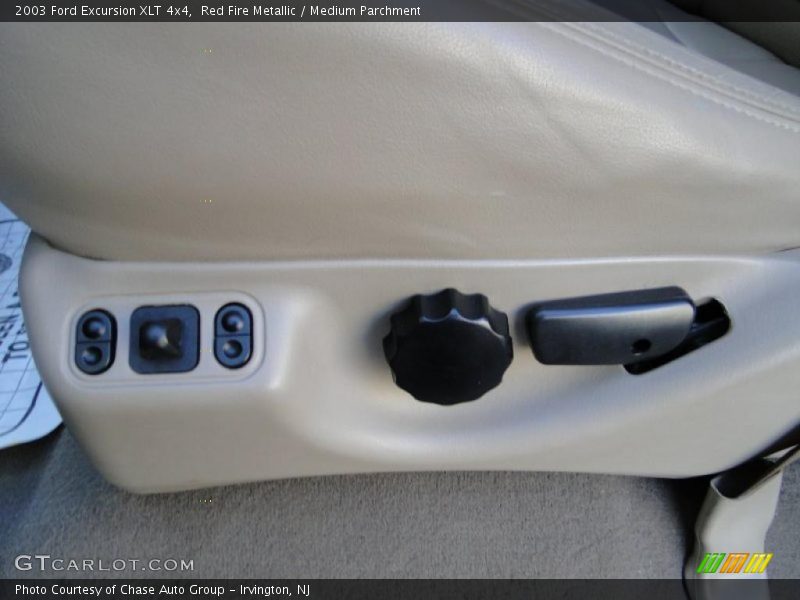 Red Fire Metallic / Medium Parchment 2003 Ford Excursion XLT 4x4