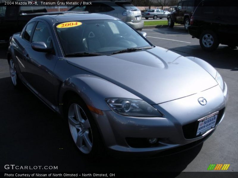 Titanium Gray Metallic / Black 2004 Mazda RX-8