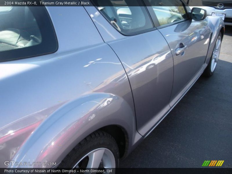 Titanium Gray Metallic / Black 2004 Mazda RX-8