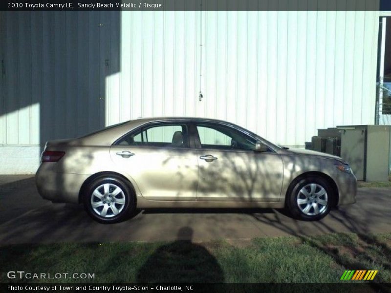 Sandy Beach Metallic / Bisque 2010 Toyota Camry LE
