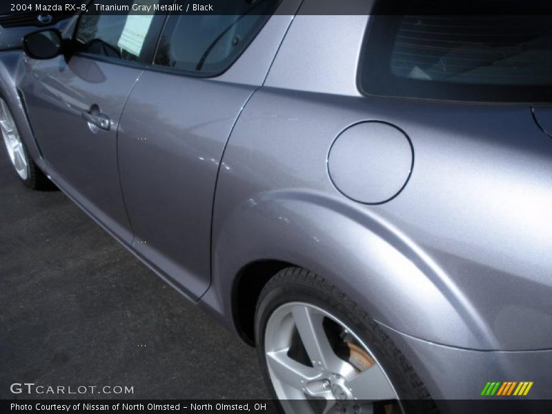 Titanium Gray Metallic / Black 2004 Mazda RX-8