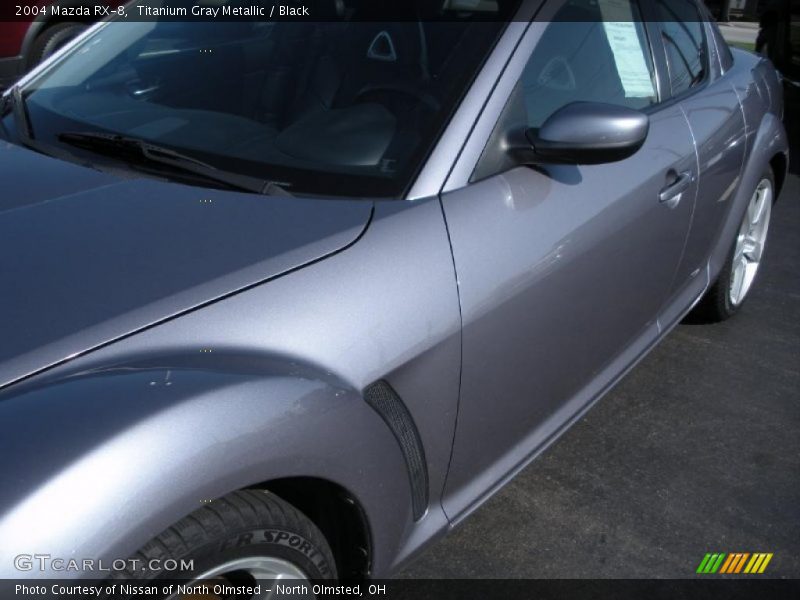 Titanium Gray Metallic / Black 2004 Mazda RX-8