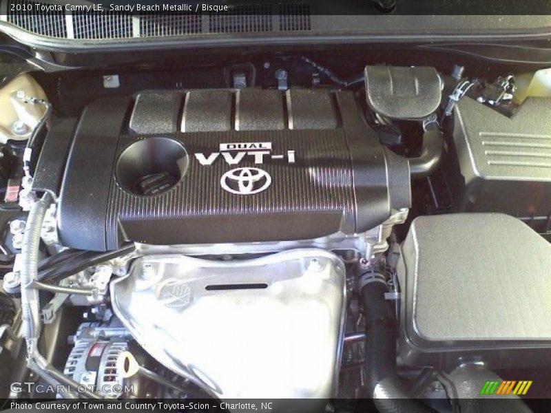 Sandy Beach Metallic / Bisque 2010 Toyota Camry LE