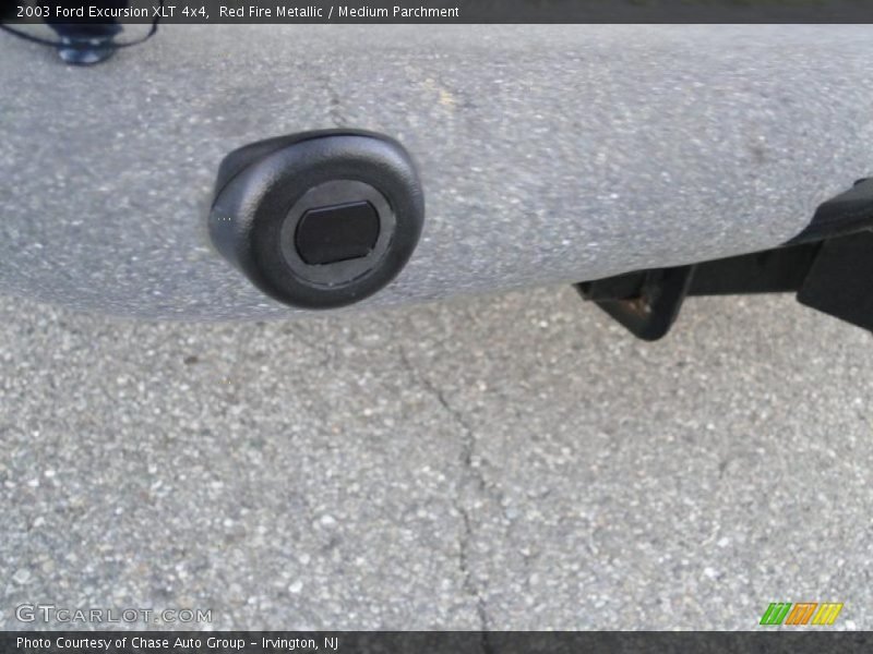 Red Fire Metallic / Medium Parchment 2003 Ford Excursion XLT 4x4