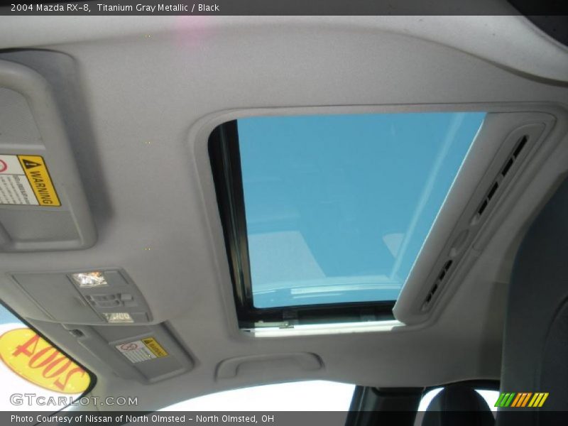 Titanium Gray Metallic / Black 2004 Mazda RX-8