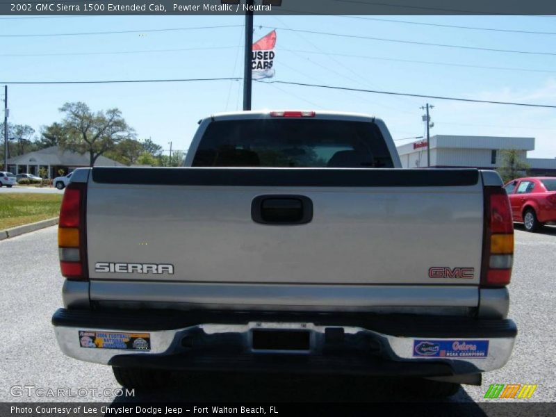 Pewter Metallic / Neutral 2002 GMC Sierra 1500 Extended Cab