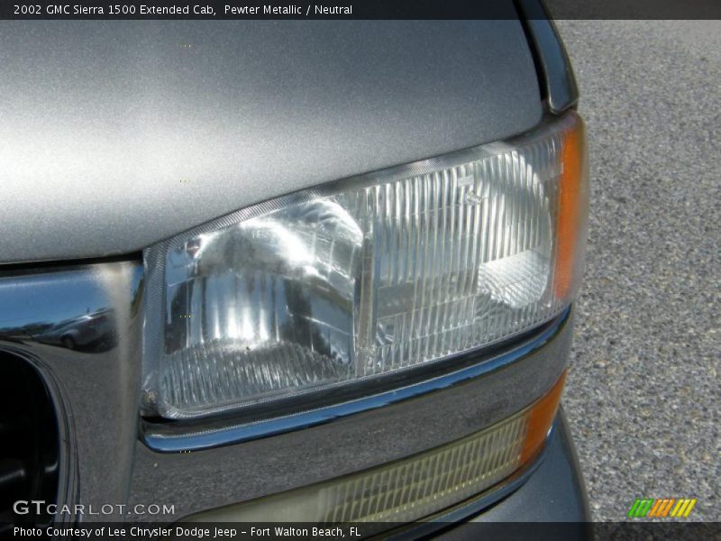 Pewter Metallic / Neutral 2002 GMC Sierra 1500 Extended Cab