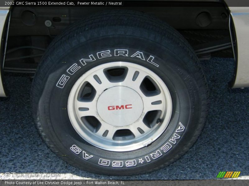 Pewter Metallic / Neutral 2002 GMC Sierra 1500 Extended Cab