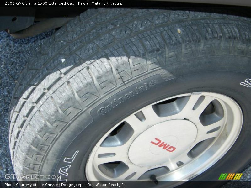Pewter Metallic / Neutral 2002 GMC Sierra 1500 Extended Cab
