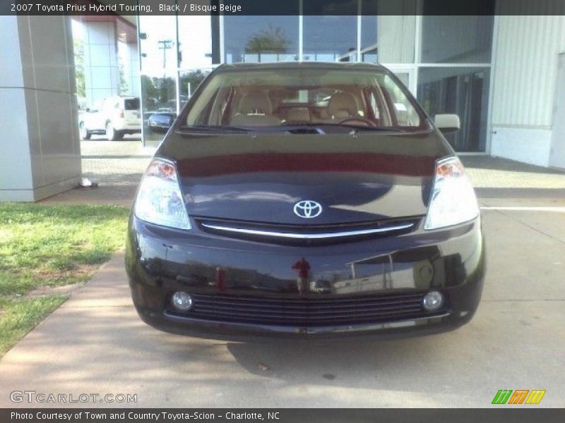 Black / Bisque Beige 2007 Toyota Prius Hybrid Touring