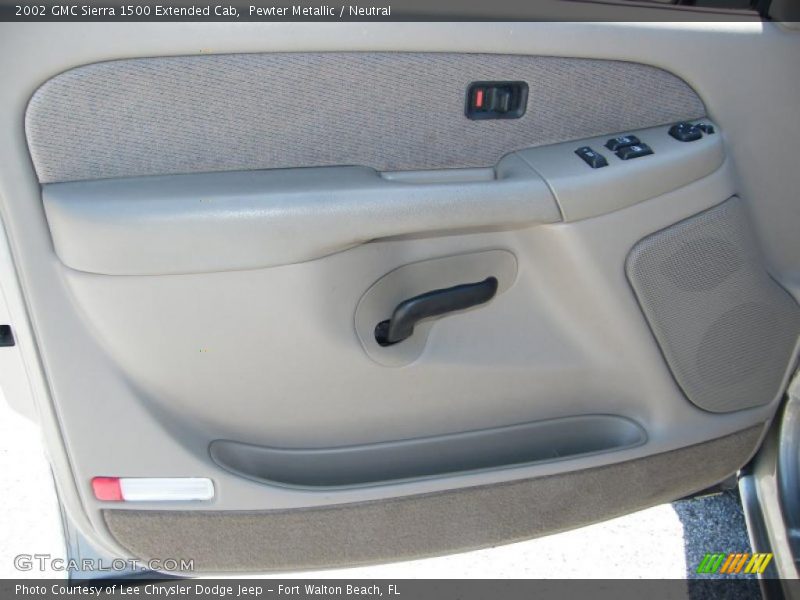 Pewter Metallic / Neutral 2002 GMC Sierra 1500 Extended Cab