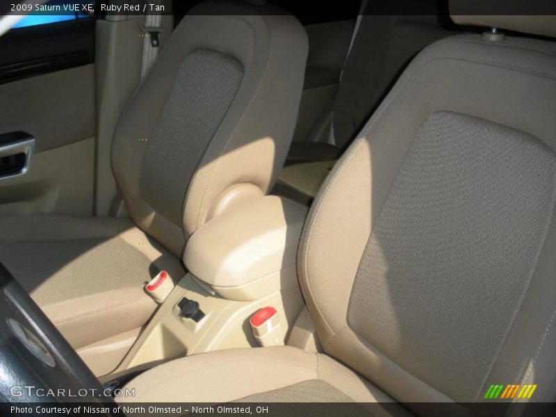 Ruby Red / Tan 2009 Saturn VUE XE