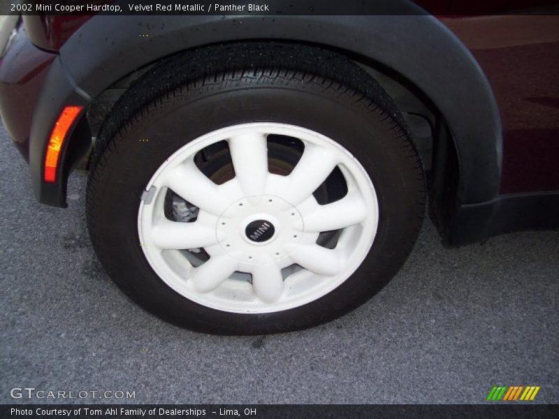 Velvet Red Metallic / Panther Black 2002 Mini Cooper Hardtop