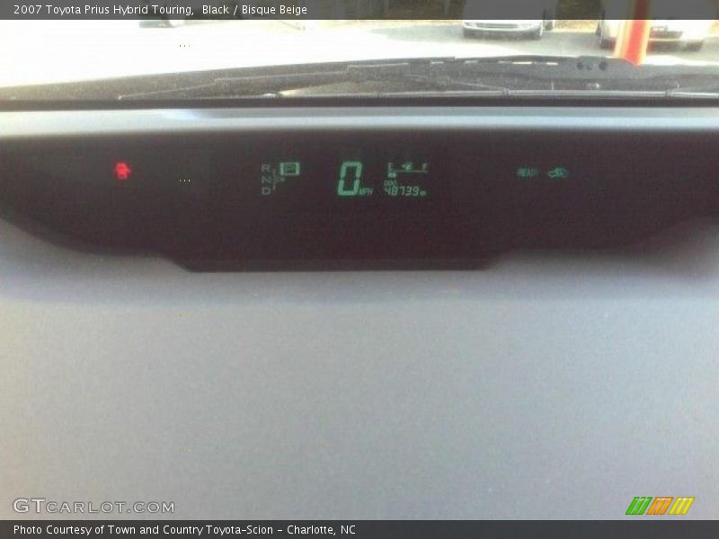 Black / Bisque Beige 2007 Toyota Prius Hybrid Touring