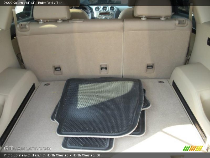 Ruby Red / Tan 2009 Saturn VUE XE