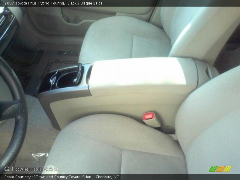 Black / Bisque Beige 2007 Toyota Prius Hybrid Touring
