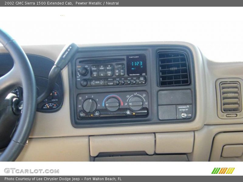 Pewter Metallic / Neutral 2002 GMC Sierra 1500 Extended Cab