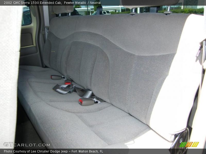 Pewter Metallic / Neutral 2002 GMC Sierra 1500 Extended Cab