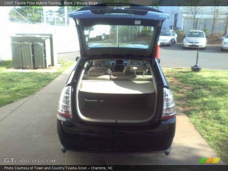 Black / Bisque Beige 2007 Toyota Prius Hybrid Touring