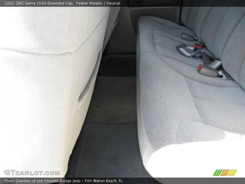Pewter Metallic / Neutral 2002 GMC Sierra 1500 Extended Cab