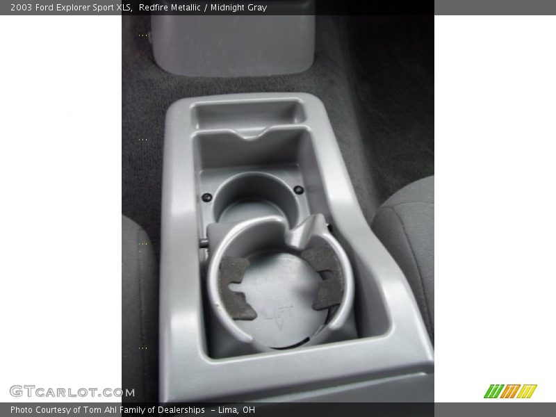 Redfire Metallic / Midnight Gray 2003 Ford Explorer Sport XLS