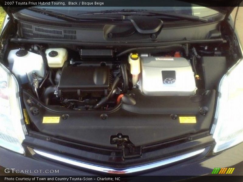 Black / Bisque Beige 2007 Toyota Prius Hybrid Touring