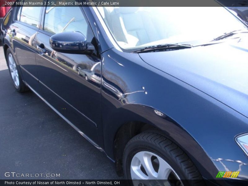 Majestic Blue Metallic / Cafe Latte 2007 Nissan Maxima 3.5 SL