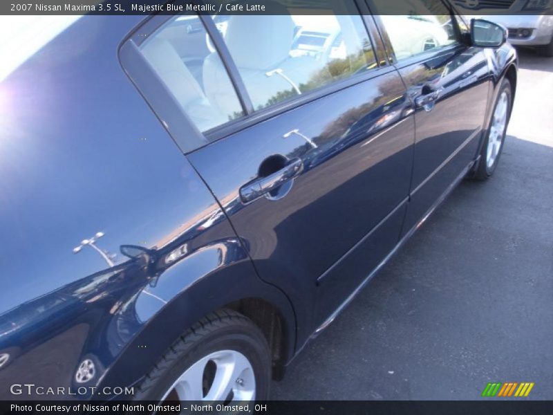 Majestic Blue Metallic / Cafe Latte 2007 Nissan Maxima 3.5 SL