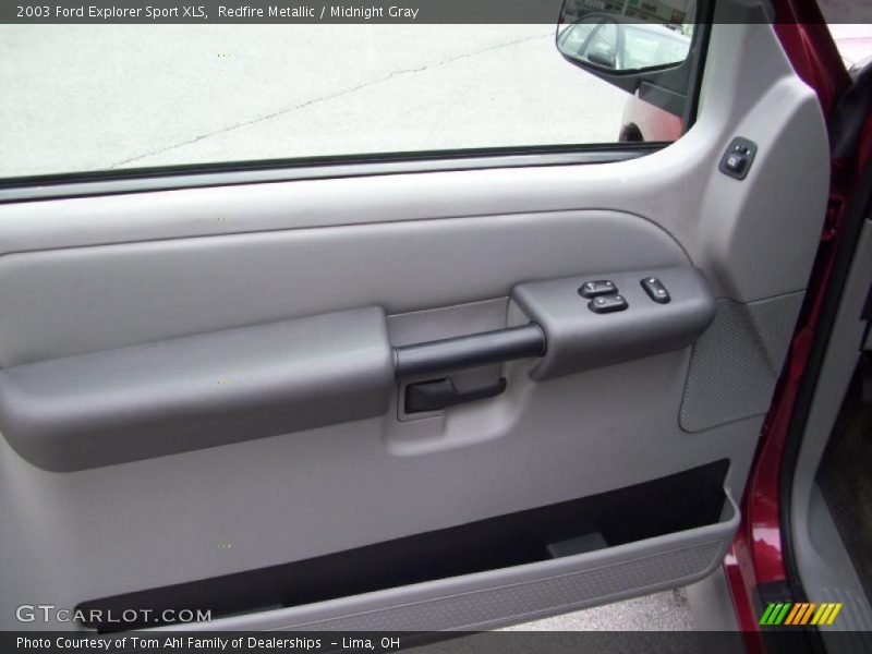 Redfire Metallic / Midnight Gray 2003 Ford Explorer Sport XLS