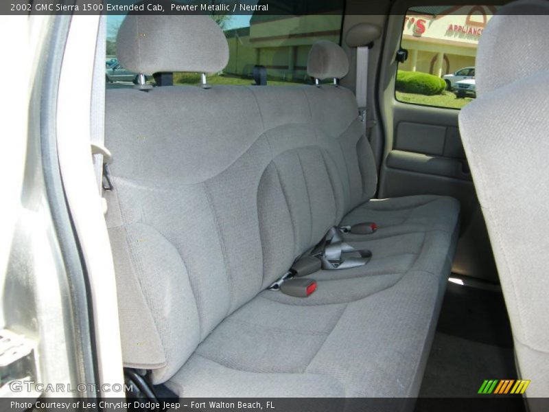 Pewter Metallic / Neutral 2002 GMC Sierra 1500 Extended Cab