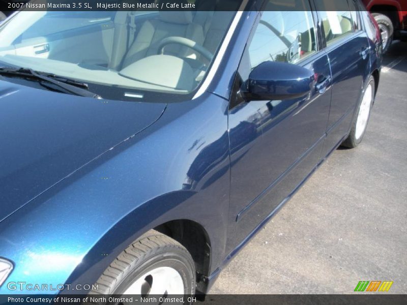 Majestic Blue Metallic / Cafe Latte 2007 Nissan Maxima 3.5 SL